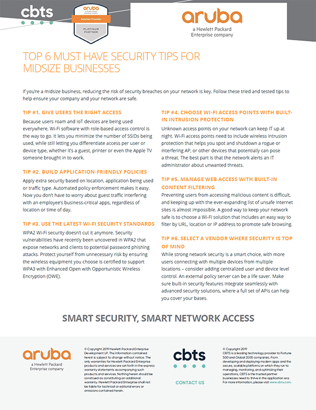 CBTS_Aruba_dHCI