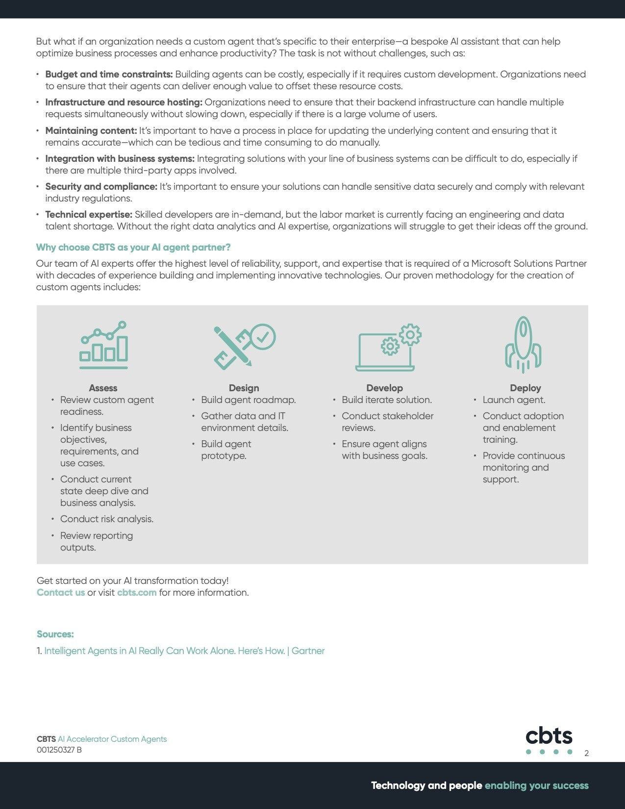 AI Accelerator Custom Agents: Innovate and transform with agentic AI